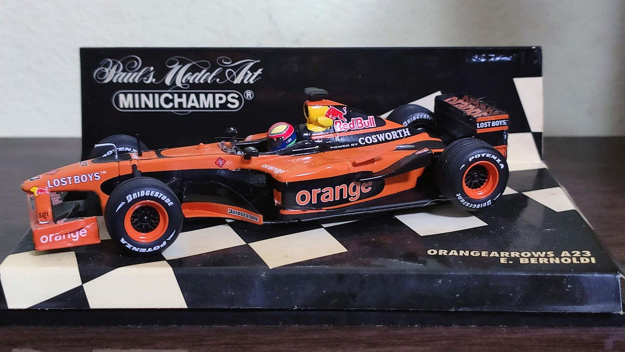 ENRIQUE BERNOLDI 2002 ARROWS A23 1:43